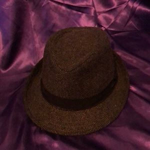 Gray Fedora